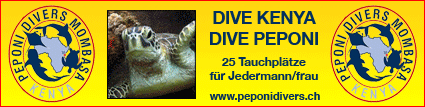 DIVE KENYA - DIVE PEPONI