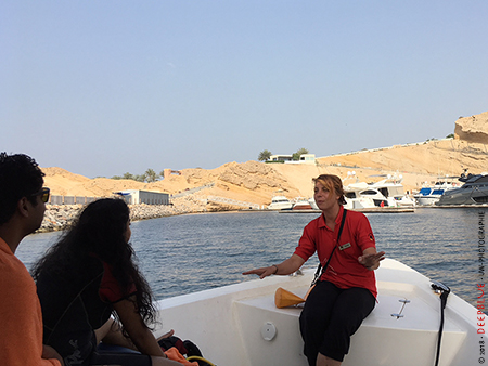 Einfahrt in die Marina des Shangri-La Barr al Jissah- Resorts & Spa